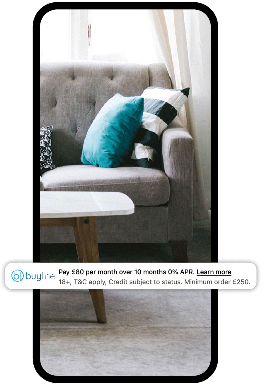 Pay with Buyline - Offer and Terms